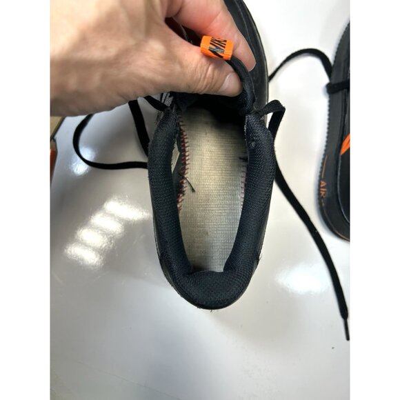 Nike Air Force 1 Low LV8 KSA CT4683-001 Kids US 7Y Shoes Black Leather Sneakers - Picture 13 of 16